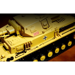 Czołg zdalnie sterowany ASG 1:16 DAK Pz Kpfw IV Ausf. F-1 RTR 2.4Ghz - Heng Long 3858-1U (S)